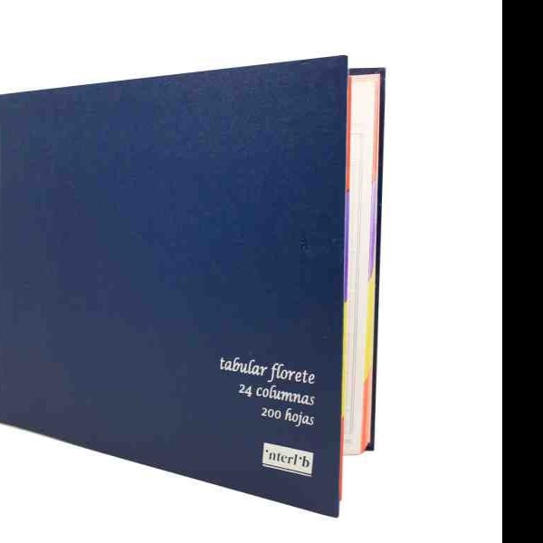 LIBRO FLORETE TABULAR INTERLIB 24 COL.FI.200H. E.3 C.21